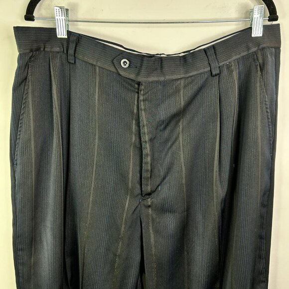 Syllables System Men's Blue and Black Formal Top and Pant Outfit Size XXL/40 - Picture 9 of 14